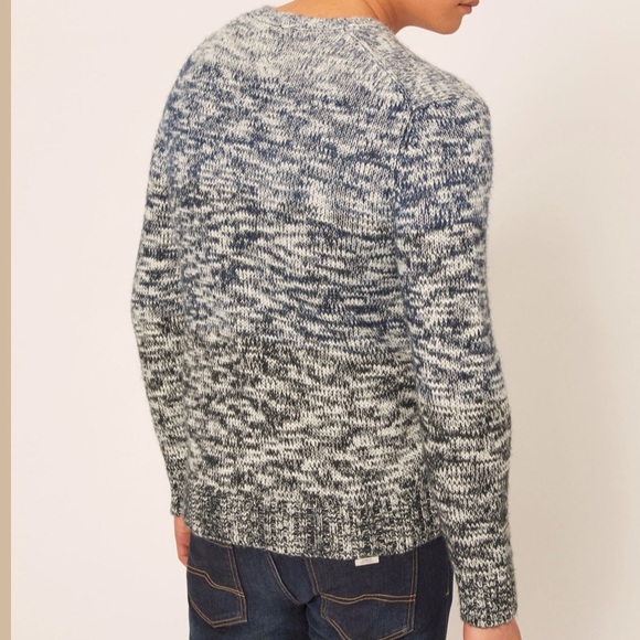 Armani Exchange Ombré Marl Wool Blend Sweater - Picture 8 of 9